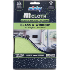Потужна серветка Minky M-Cloth Glass & Window для очищення вікон, скла та дзеркал